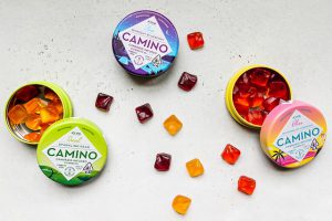 THC-infused gummies